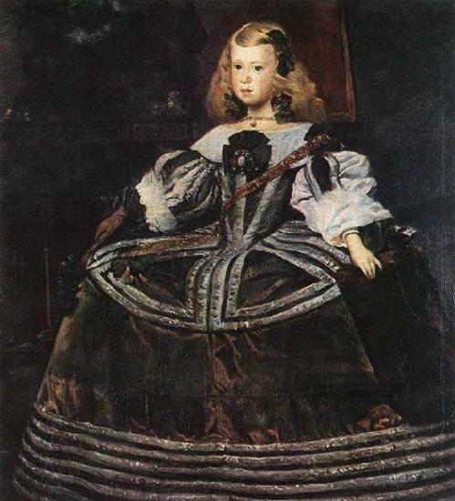 VELAZQUEZ, Diego Rodriguez de Silva y Portrait of the Infanta Margarita Germany oil painting art